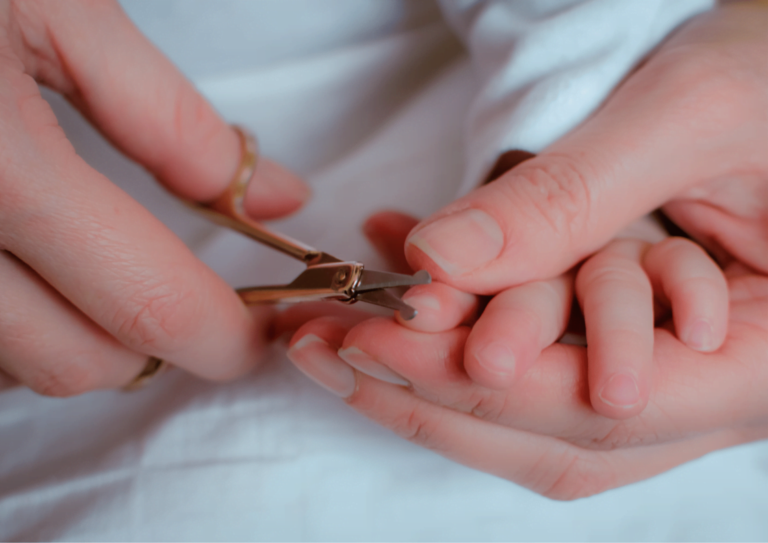 nożyczki dla niemowląt do paznokci