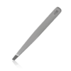 Professional slanted cosmetic tweezers CT1, 9.5 cm